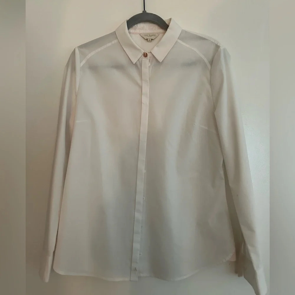 Ted Baker White Oxford Women Size 3